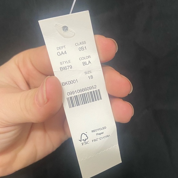 NWT J. Crew black slinky cupro viscose Y2K slip dress size 18 - Picture 6 of 10